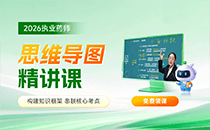 2026年执业药师思维导图精讲课